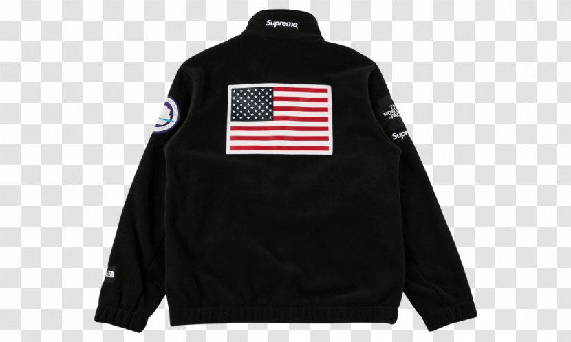 T-shirt Fleece Jacket Sweater Sleeve - Black Transparent PNG