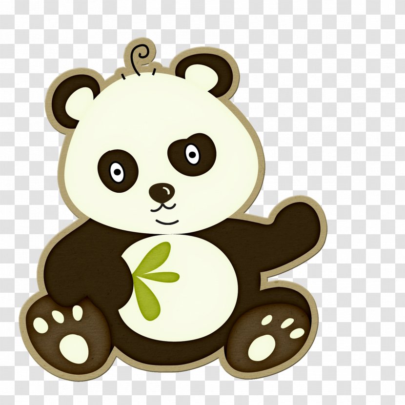 Giant Panda Safari Clip Art - Heart Transparent PNG