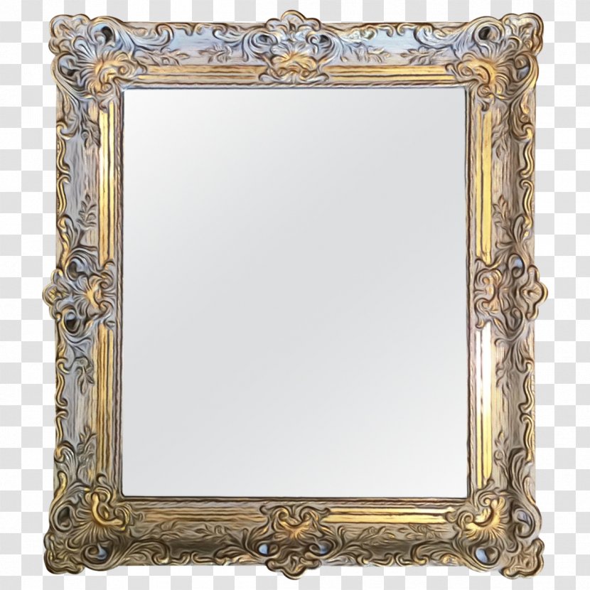 Gold Frame - Metal - Interior Design Transparent PNG