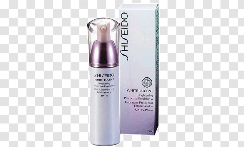 Lotion Cosmetics Moisturizer Shiseido White Lucent Brightening Moisturizing Emulsion W Protective Transparent PNG