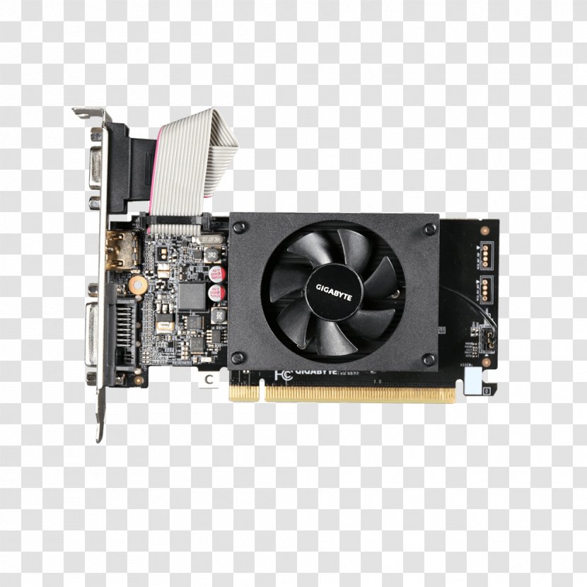 Graphics Cards & Video Adapters GeForce Digital Visual Interface Gigabyte Technology DDR3 SDRAM - Tv Tuner Card - Nvidia Transparent PNG