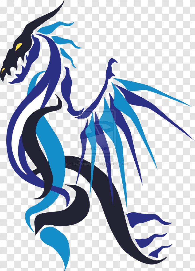 Dragon Blue Flame Clip Art - Logo - Fire Transparent PNG