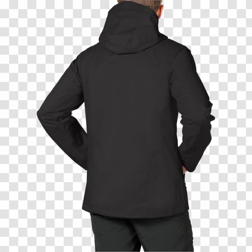Hoodie Jacket Amazon.com Raincoat - Neck Transparent PNG