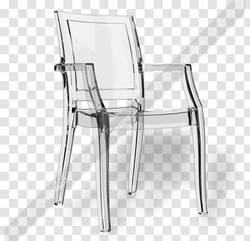 Chair Furniture Table Fauteuil アームチェア - Armrest Transparent PNG