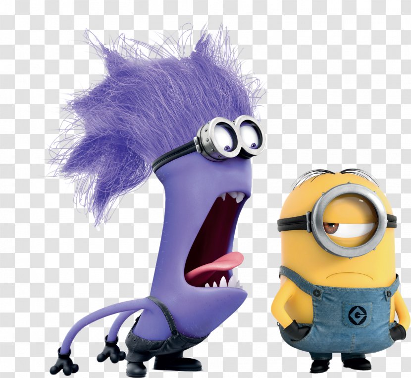 Evil Minion Kevin The Minions YouTube Despicable Me - Watercolor Transparent PNG
