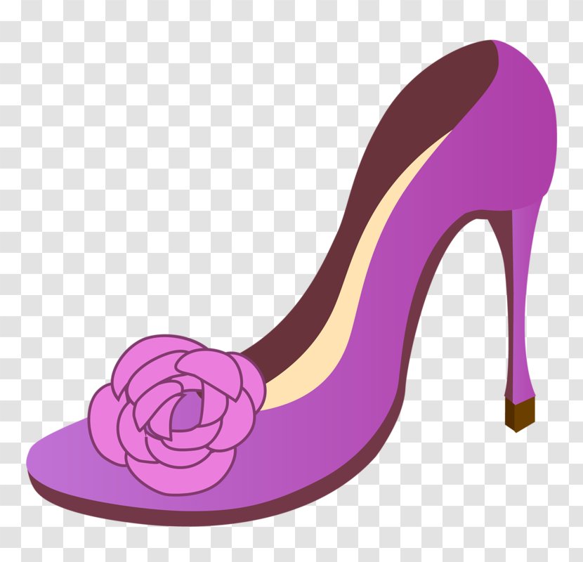 High-heeled Footwear Purple Shoe - High Heeled - Heels Transparent PNG