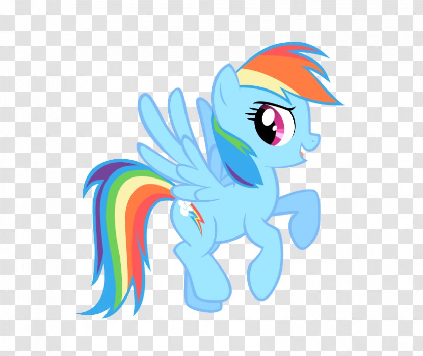 Rainbow Dash Pinkie Pie Rarity Twilight Sparkle Applejack - Mythical Creature - My Little Pony Transparent PNG