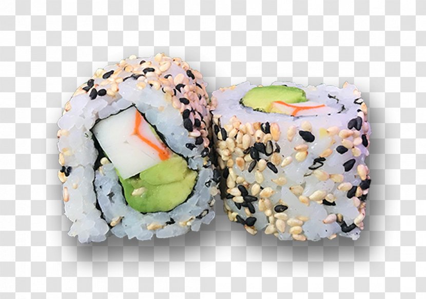 California Roll Gimbap Sushi 07030 Comfort Food Transparent PNG