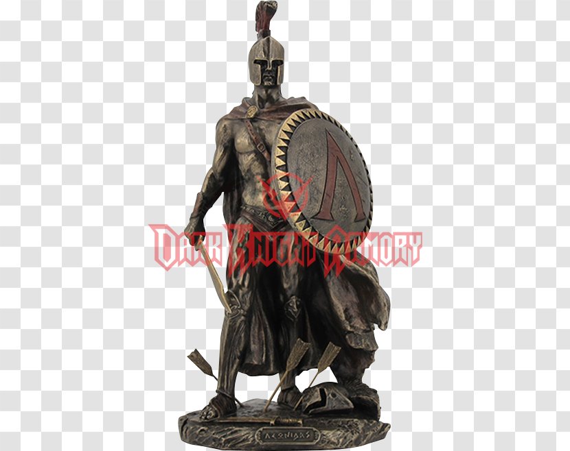 Leonidas I Sculpture Statue Sparta - Warrior - Ancient Greek Transparent PNG