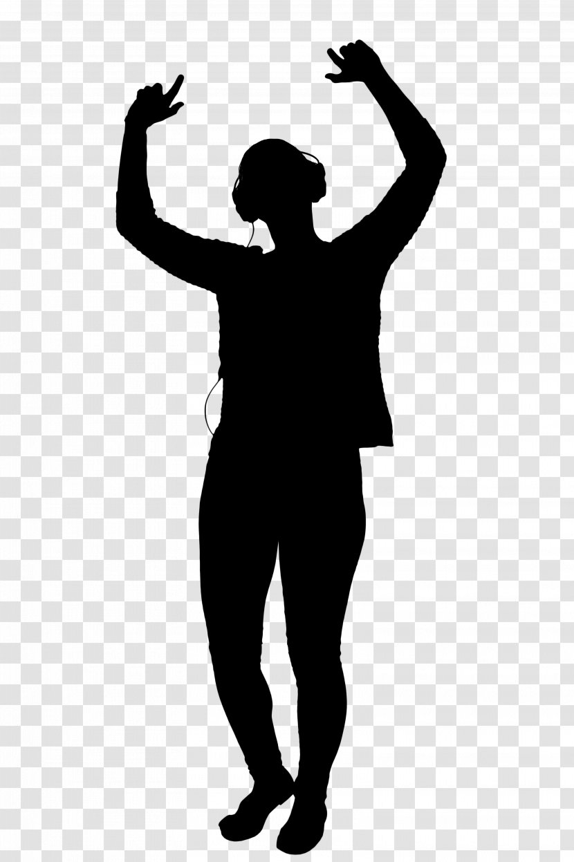 Finger Human Behavior Clip Art Silhouette Muscle - Standing - Arm Transparent PNG