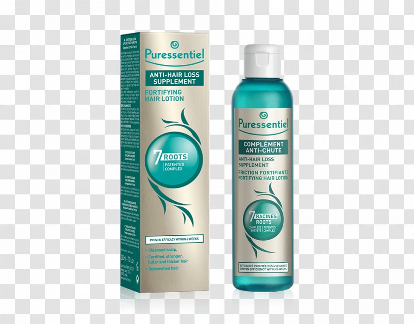 Puressentiel Anti-Lice Lotion Shampoo Management Of Hair Loss - Massage Transparent PNG