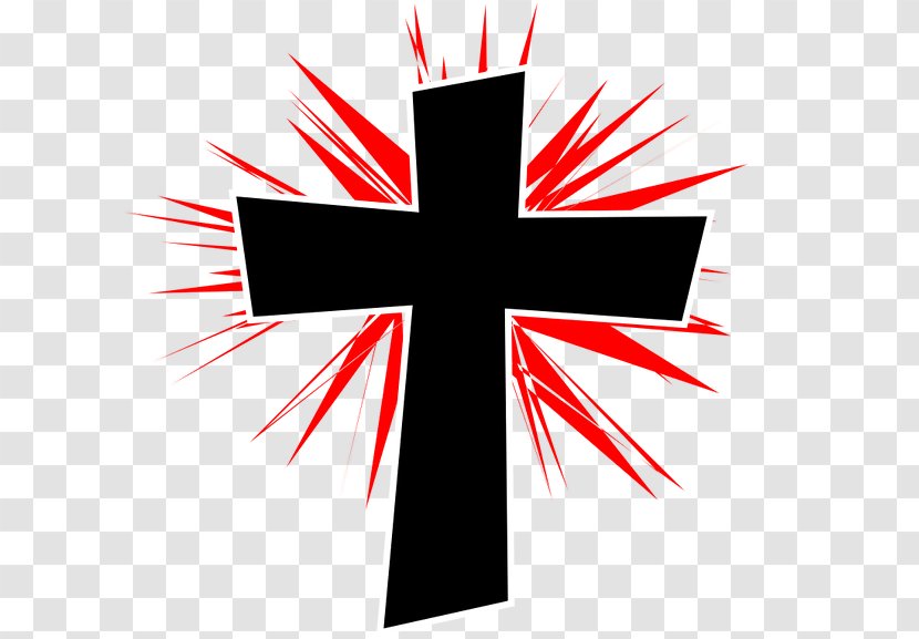Christian Cross Crucifix Christianity Vector Graphics - Flag - Crossed Flags Transparent PNG