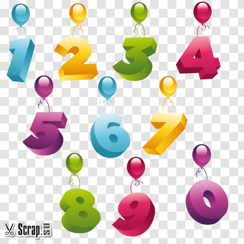 Numerical Digit YouTube Alphabet Inc. - Youtube - NUMBERS Transparent PNG