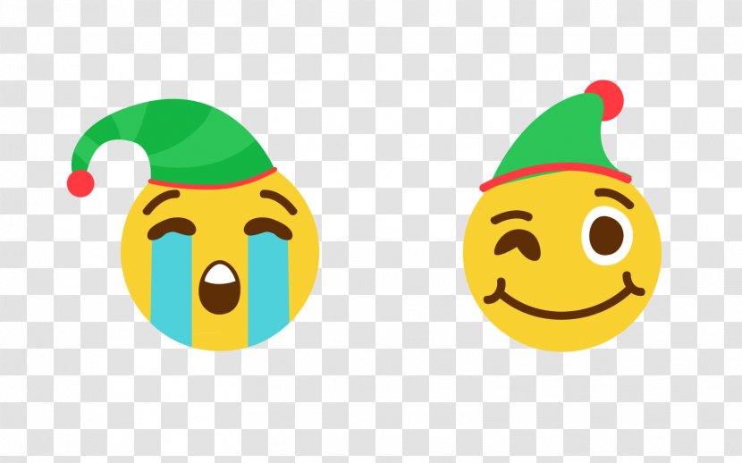 Smiley Emoticon Clip Art - Christmas Face Transparent PNG