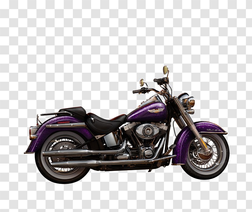 Softail Harley-Davidson Motorcycle Car Saddlebag - Automotive Exhaust - Harley Transparent PNG