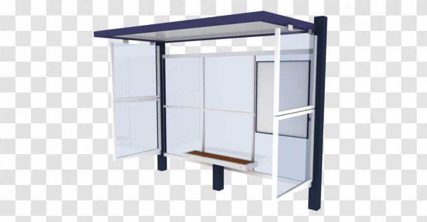 Bus Stop Shelter Street Furniture - Table Transparent PNG