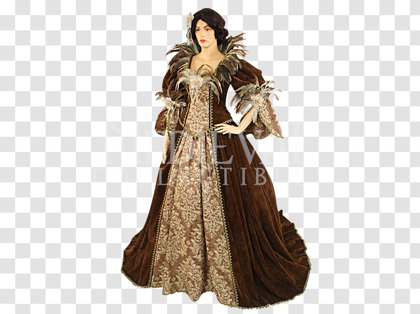Massa Robe Dress Gown Nobility - Middle Ages Transparent PNG