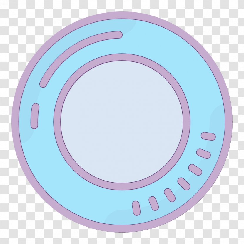 Pink Circle - Plate - Wheel Tableware Transparent PNG