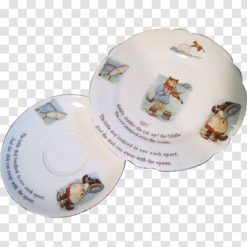 Saucer Plate Porcelain Affection's Offering Tableware - Watercolor Transparent PNG