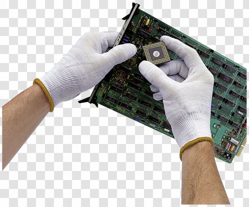 Kinetronics Anti-Static Gloves Antistatic Agent Wrist Strap Hand - Electrostatic Discharge Transparent PNG