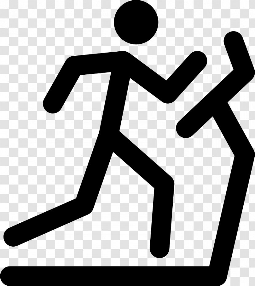 StickMan Running Exercise Treadmill Stick Figure Runner - Stickman - On Transparent PNG