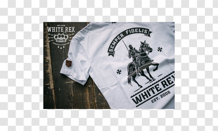 White Rex Logovo Veren Time Clothing - Cartoon - Semper Fidelis Transparent PNG