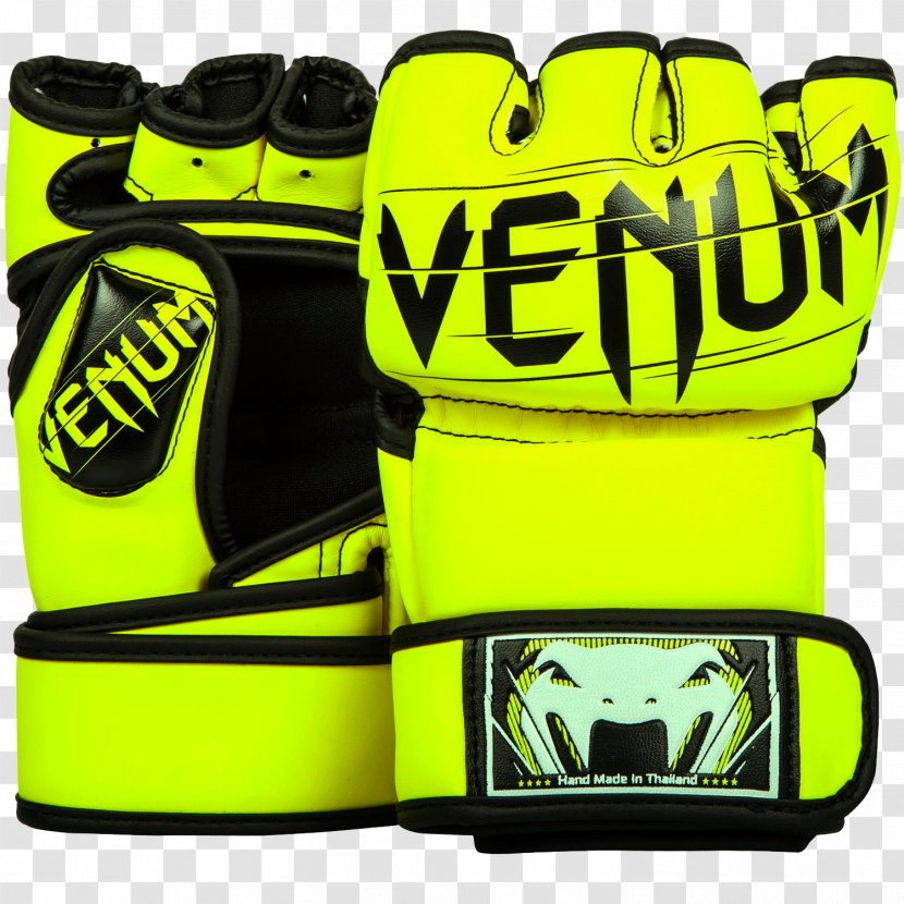 Venum MMA Gloves Mixed Martial Arts Boxing Transparent PNG