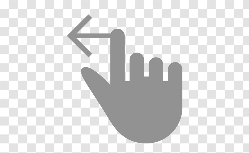 Gesture Symbol Finger - School - Swipe Transparent PNG