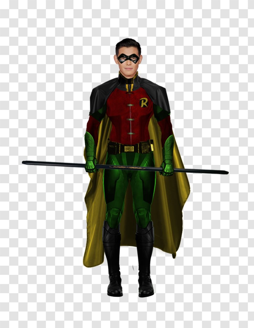 Robin Nightwing DeviantArt Superhero Batman Family - Ryan Potter Transparent PNG