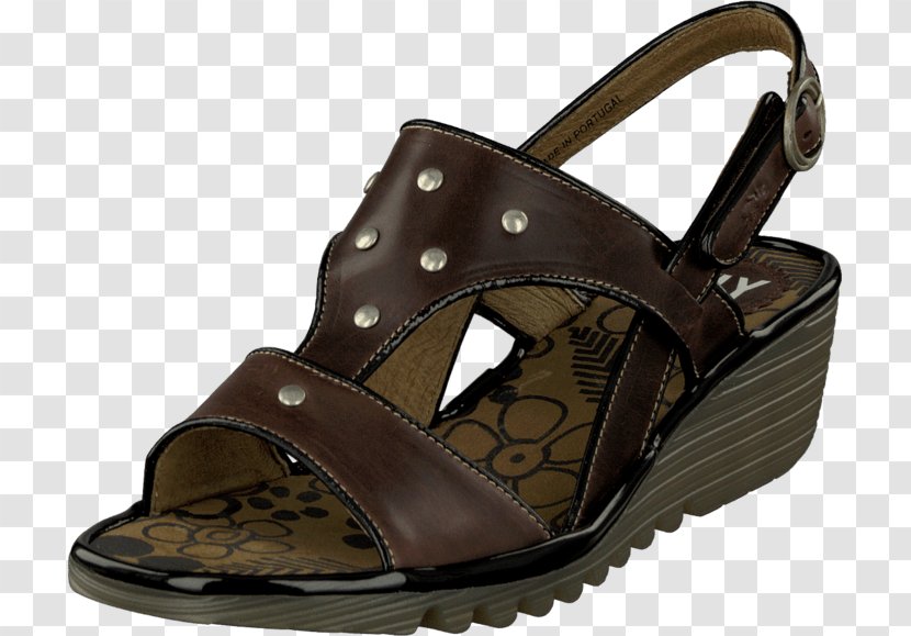 Slide Shoe Leather Sandal Walking - Footwear - Fly Front Transparent PNG