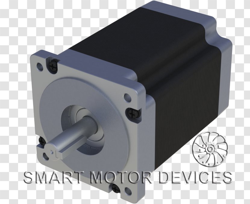 Stepper Motor Electric Engine Controller Computer Numerical Control - Cylinder Transparent PNG