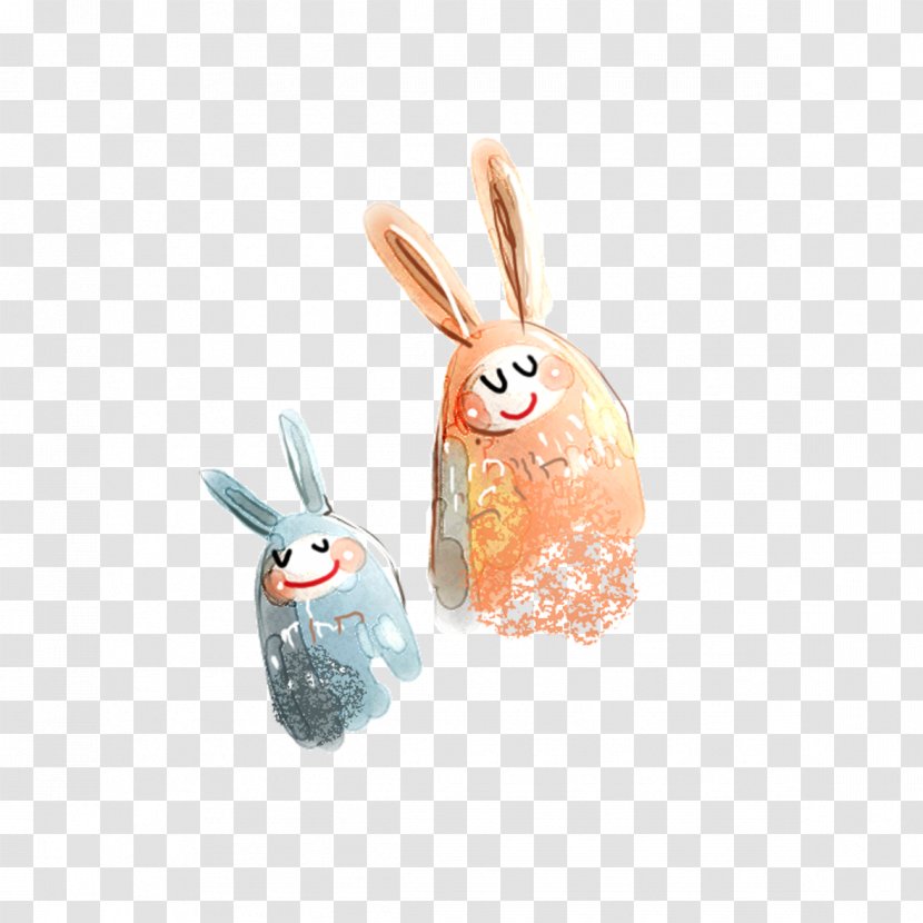 Easter Bunny Rabbit Fairy Tale - Egg - Background Pattern Transparent PNG