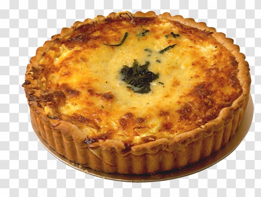 Quiche French Cuisine Breakfast Bacon Pie - Food - TART Transparent PNG