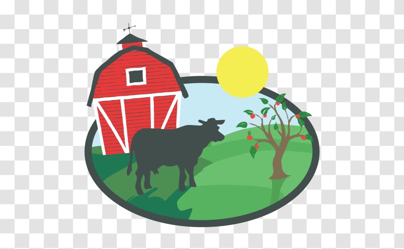 Cattle Green Logo - Bovine - Plate Transparent PNG