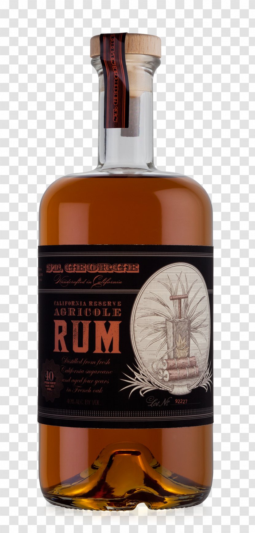 Liqueur Whiskey Rum Rhum Agricole St. George Spirits - Tree - St Transparent PNG