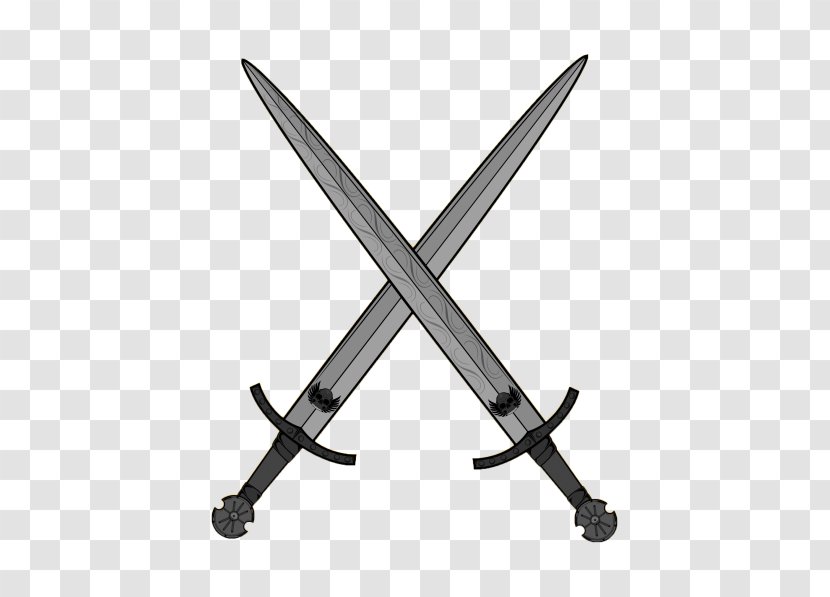 Sword Line Black Hebrew Israelites Angle - Tool - Weapon Transparent PNG
