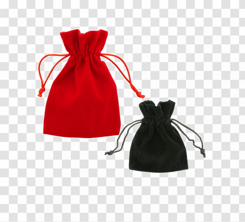 Velvet Bag Satin Cotton - Red Transparent PNG