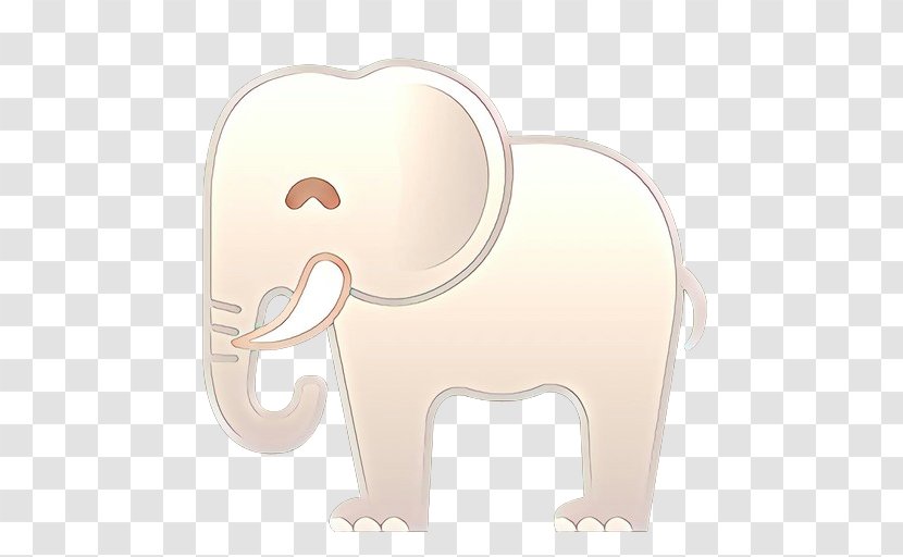 Indian Elephant - Elephants And Mammoths - Animal Figure Fawn Transparent PNG