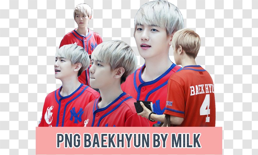Baekhyun Lu Han Kai EXO - Silhouette - Milk Pack Transparent PNG