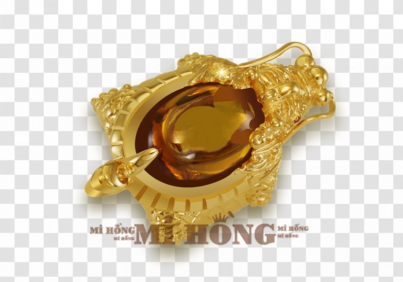 Gemstone Amber Gold - Fashion Accessory Transparent PNG