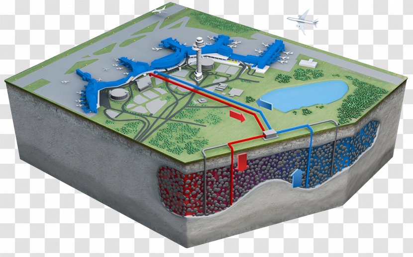 Seasonal Thermal Energy Storage Geothermal Heating Aquifer Transparent PNG