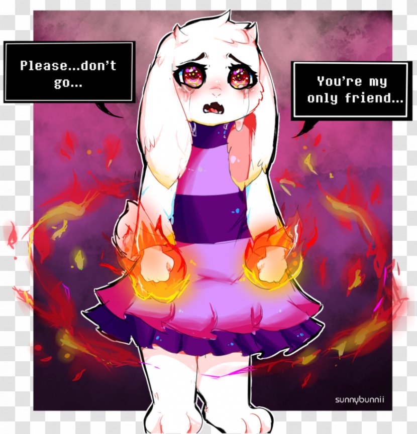 Undertale Drawing Fan Art Toriel DeviantArt - Video Game - Pink Transparent PNG