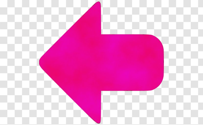 Arrow - Pink - Material Property Magenta Transparent PNG