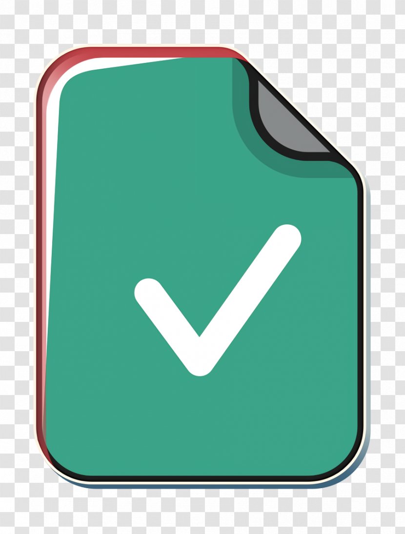 Approve Icon Data Documents - Green Text Transparent PNG