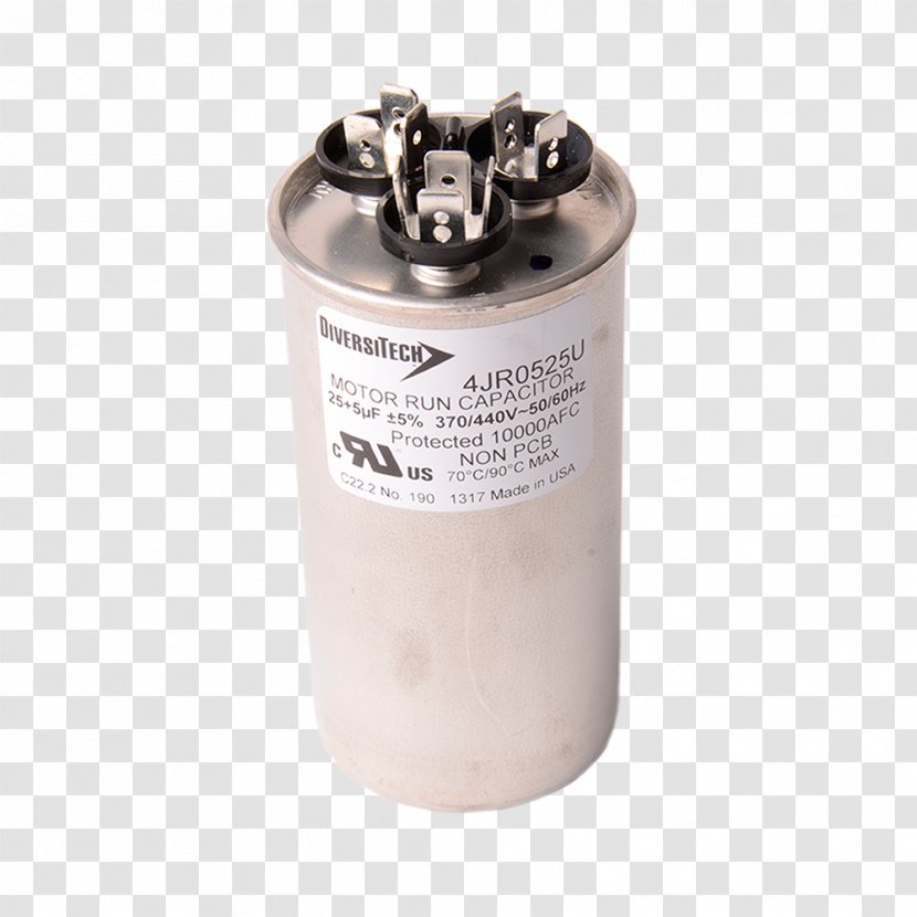 Capacitor Passivity Electronic Circuit Component - Aluminium Can Transparent PNG