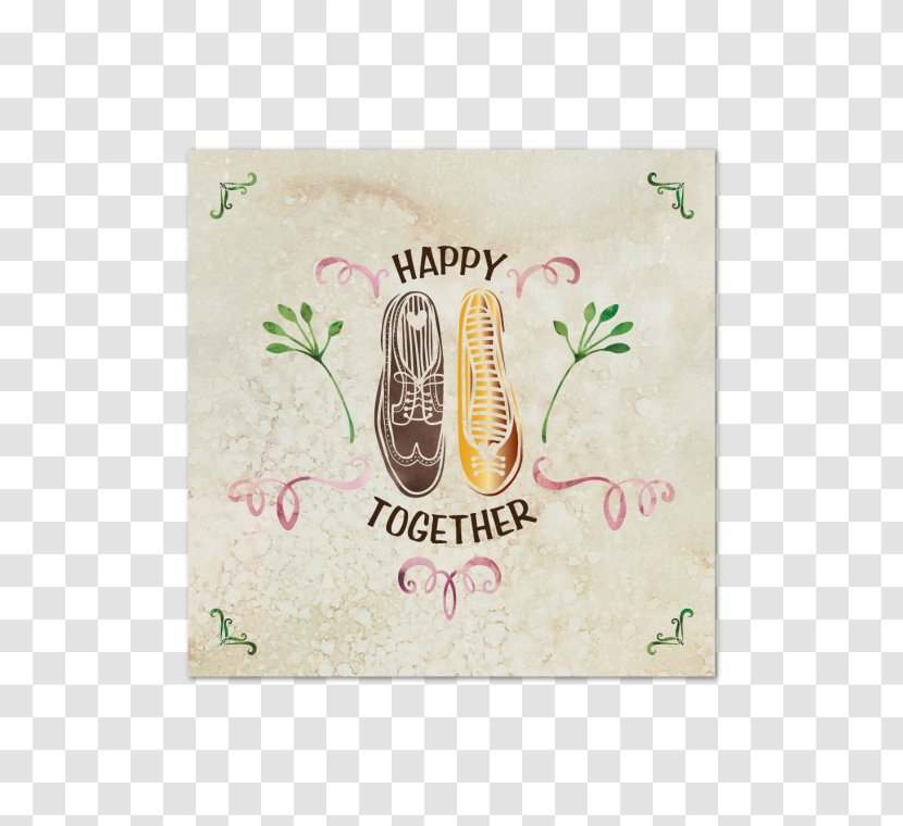 Rectangle Font Calligraphy Place Mats - Happy Together Transparent PNG