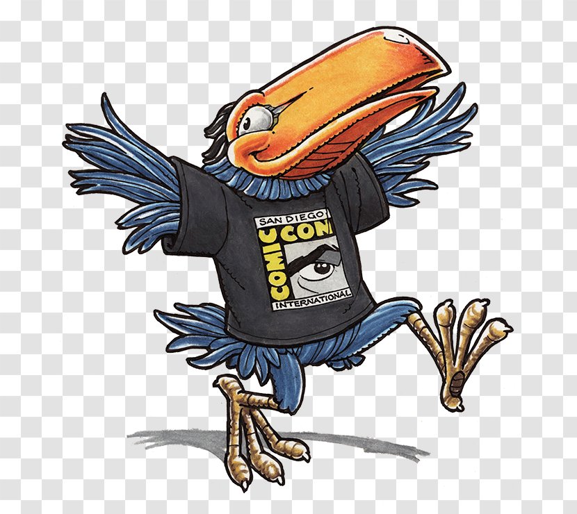 San Diego Comic-Con WonderCon Phoenix Comic Fest Comics Eisner Award - Cartoon - Toucan Transparent PNG