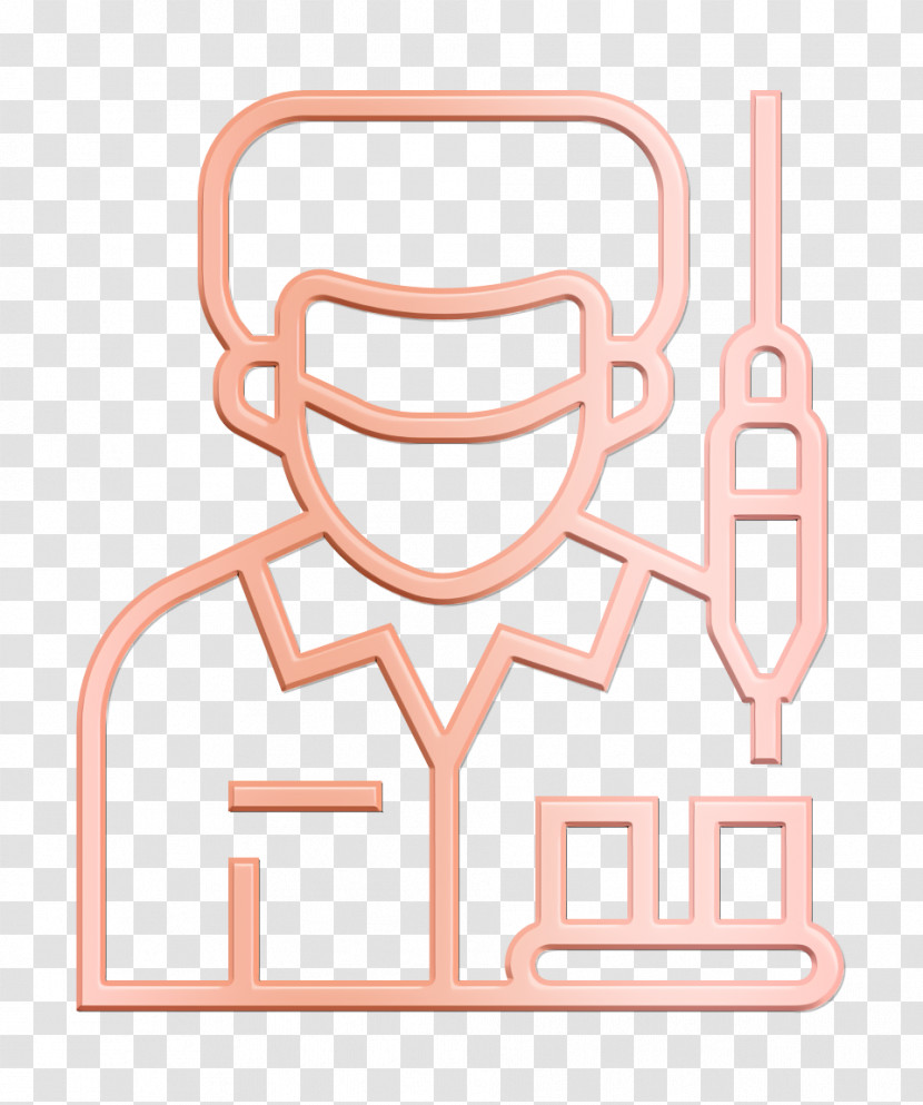 Worker Icon Professions And Jobs Icon Jobs And Occupations Icon Transparent PNG