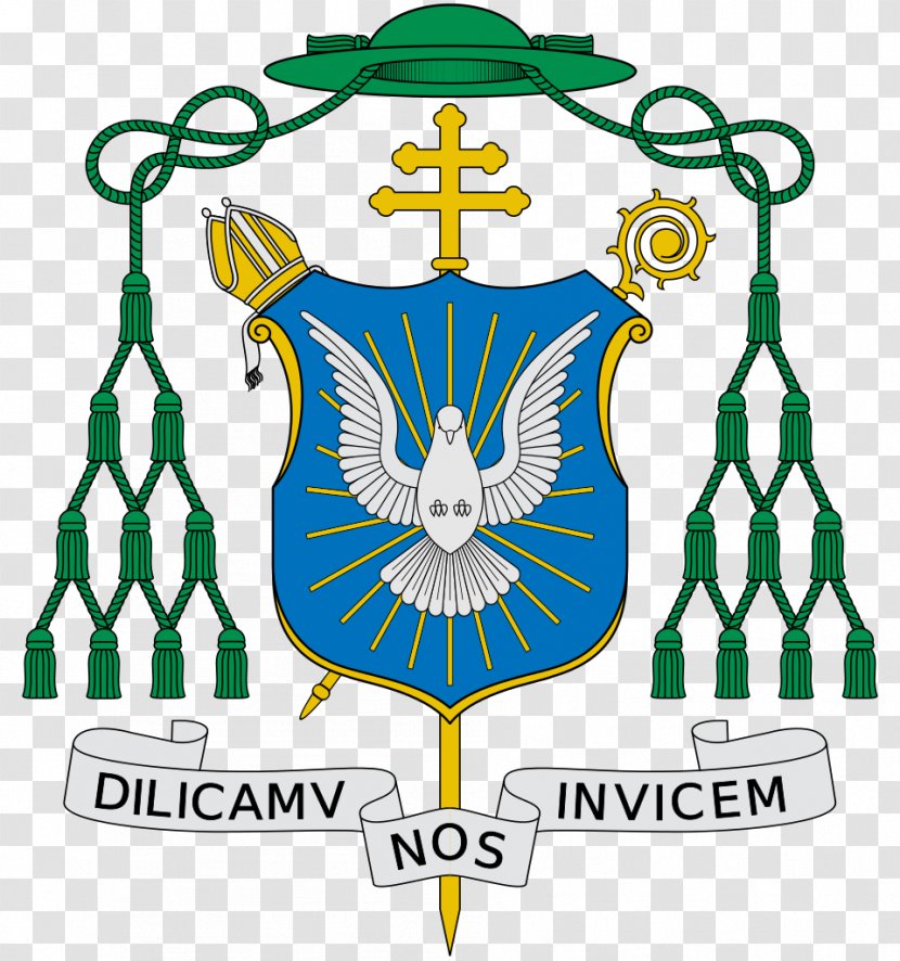 Germany Coat Of Arms Cardinal Bishop Ecclesiastical Heraldry - VITRAL Transparent PNG