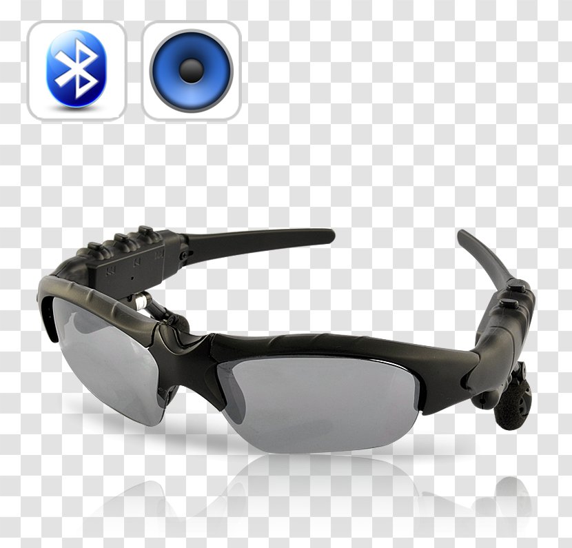 Sunglasses Headphones Bluetooth Handsfree Transparent PNG